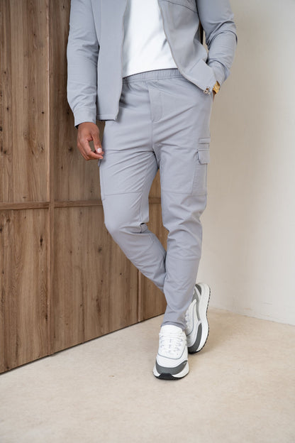 Premium Detail Cargo Jacket V2 - Grey