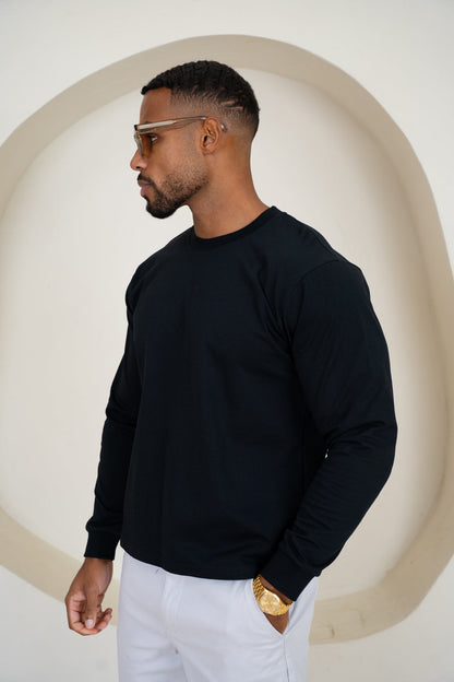 Premium Long Sleeve T-Shirt - Black