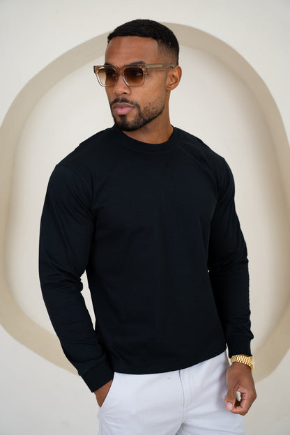Premium Long Sleeve T-Shirt - Black