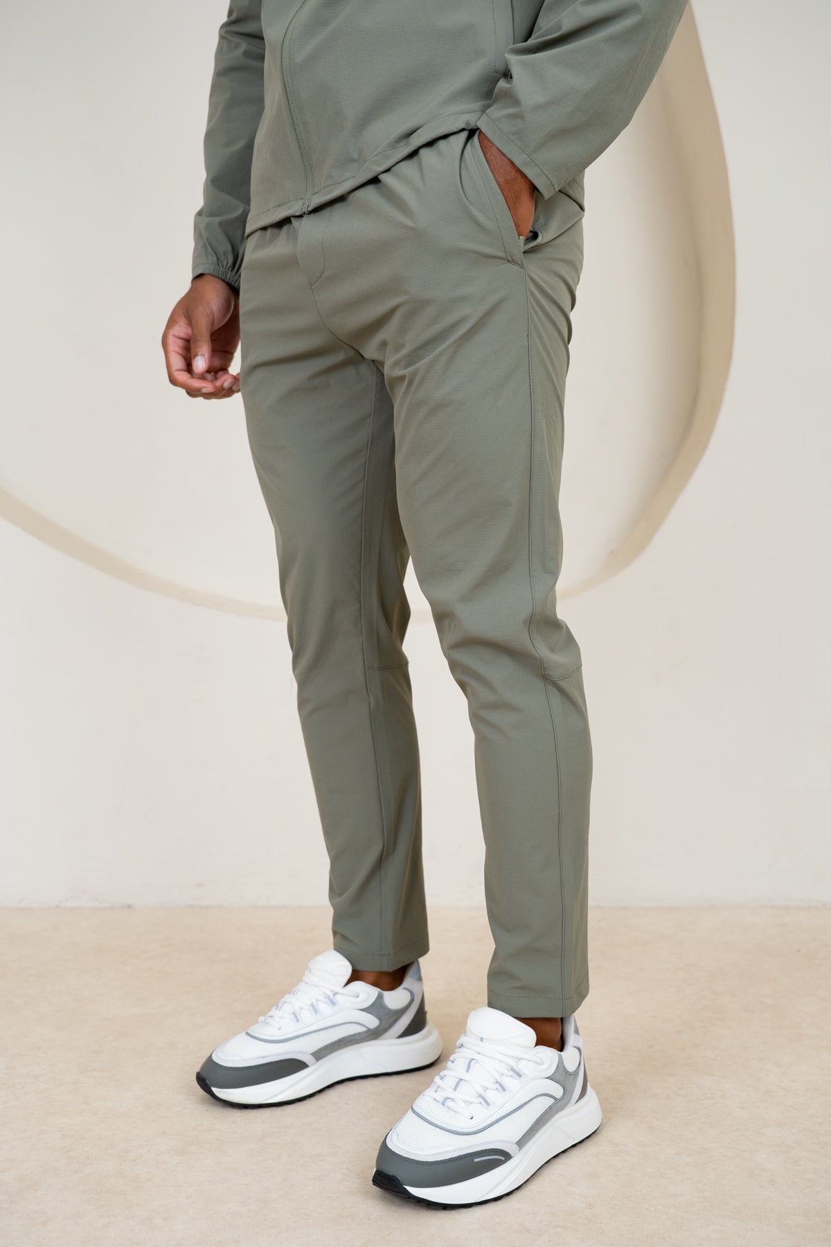 Premium Technical Pants - Taupe