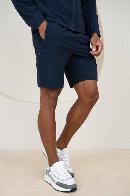 Premium Technical Shorts - Navy
